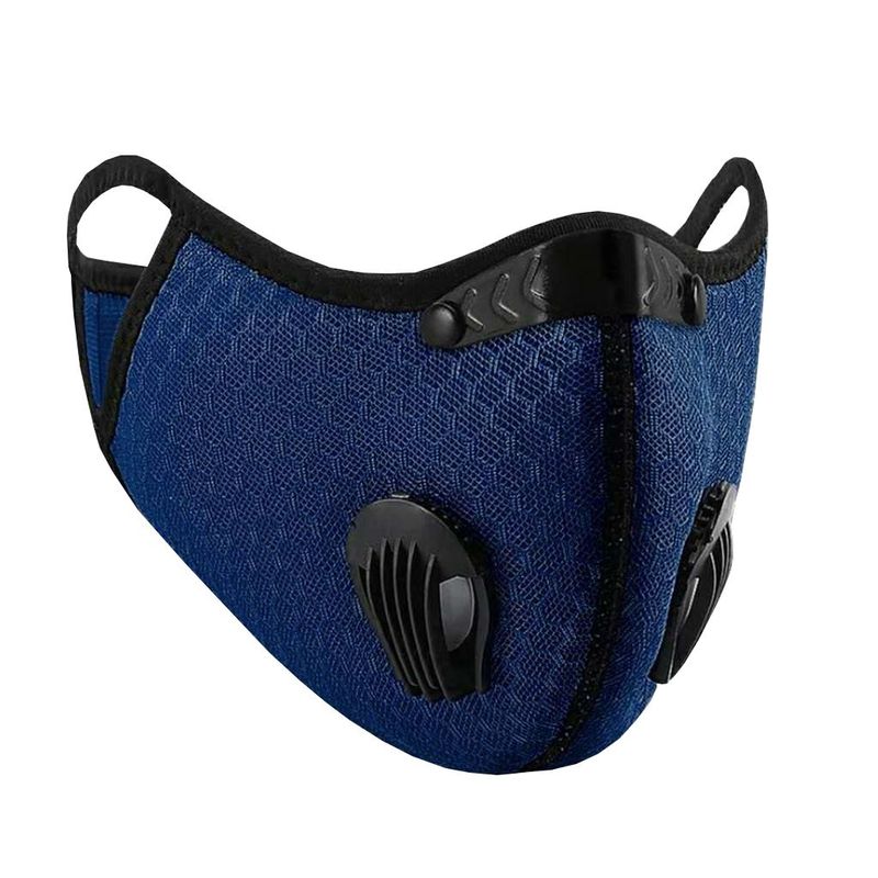 Masca de protectie textila cu filtru, detasabil, reutilizabila, Neo Filter, Albastru