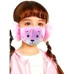 Masca de protectie textila pentru copii, Neo Kids, bumbac, roz, reutilizabila