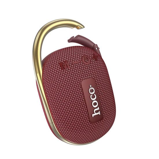Mini Boxa Wireless BT 5.3, TWS, Hi-Fi - Hoco Easy Joy Sports (HC17) Burgundy