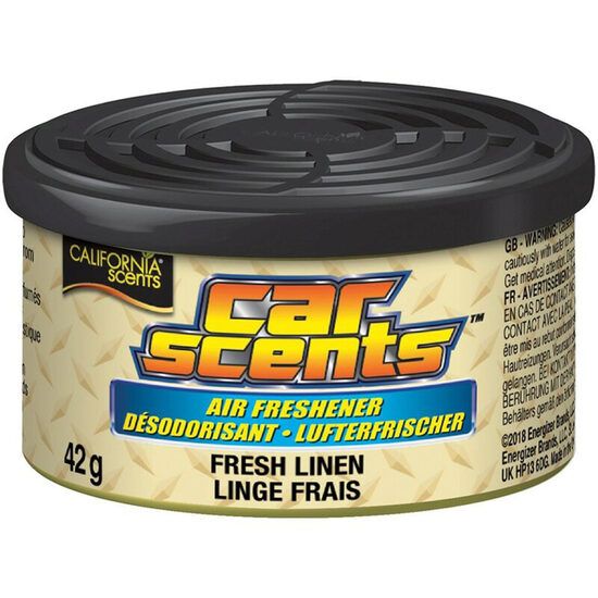 Odorizant Auto California Scents Automotive Air Freshener - Scented Gel for Vehicle Interior - Fresh Linen