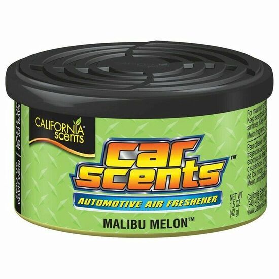 Odorizant Auto California Scents Automotive Air Freshener - Scented Gel for Vehicle Interior - Malibu Melon