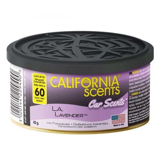 Odorizant Auto California Scents Automotive Air Freshener - Scented Gel for Vehicle Interior - L.A. Lavender