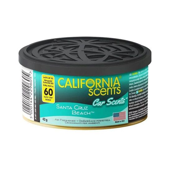 Odorizant Auto California Scents Automotive Air Freshener - Scented Gel for Vehicle Interior - Santa Cruz Beach