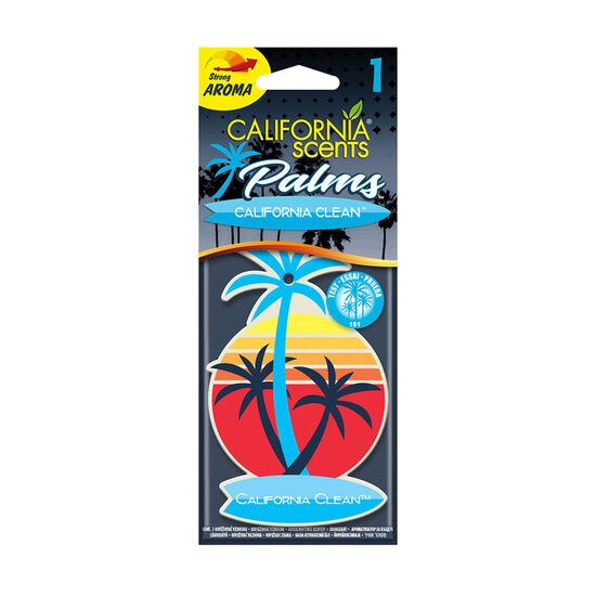 Odorizant Auto California Scents Car Air Freshener Palms Aroma Puternica Pentru Interior California Clean