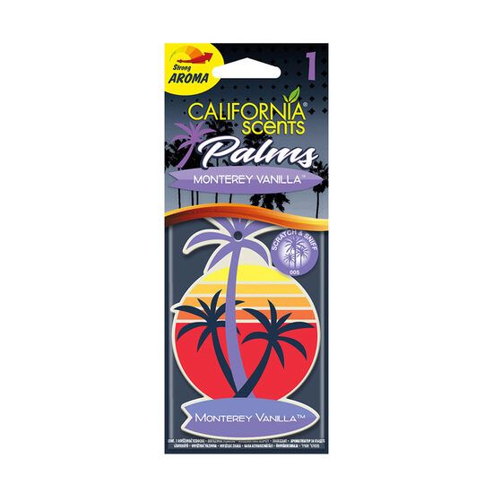 Odorizant Auto California Scents Car Air Freshener Palms Aroma Puternica Pentru Interior Monterey Vanilla
