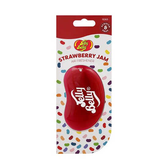 Odorizant Solid pentru Masina Jelly Belly Strawberry Jam