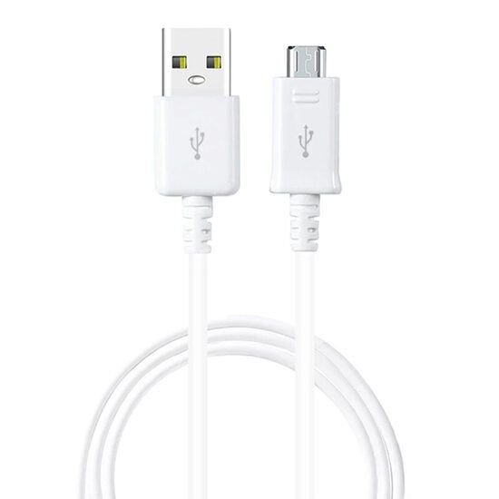 Cablu de date Samsung Micro-USB, 1m, ECB-DU4AWE,Bulk, Alb