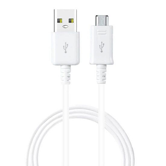Cablu de date Samsung Micro-USB, 1.5m, 2A, ECB-DU4EWE, Bulk, Alb