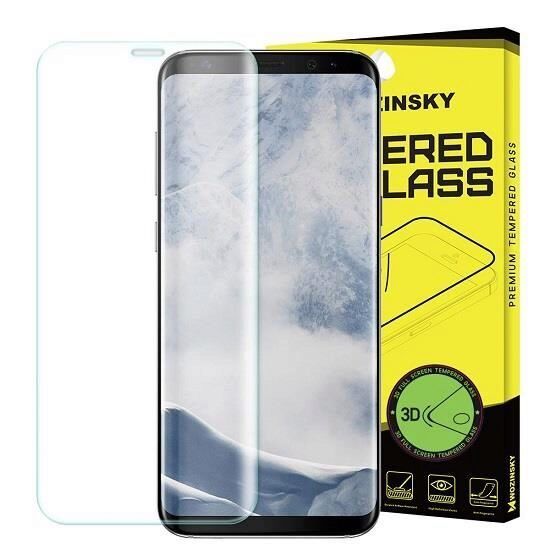 Folie Sticla Compatibila cu Samsung Galaxy S8 Plus G955 - Wozinsky 3D Full Cover Clear