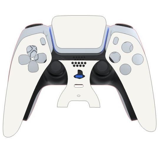 Folie Skin Compatibila cu Controller Sony Playstation 5 - ApcGsm Wraps Color White Matt