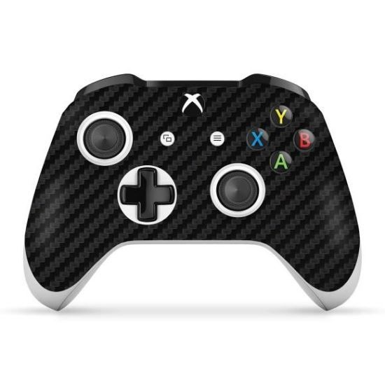 Folie Skin Compatibila cu Controller Xbox One S - ApcGsm Wraps Carbon Black