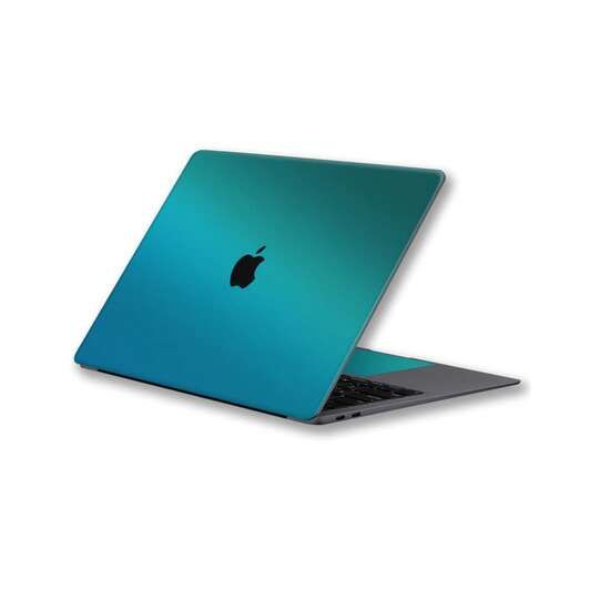 Folie Skin Compatibila cu Apple MacBook Air 13 2020  Wrap Skin Chameleon Aquamarine