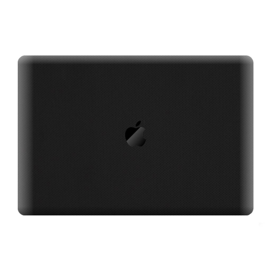 Folie Skin Compatibila cu Apple MacBook Pro 13 (2020) - Wrap Skin Texture Matrix Black