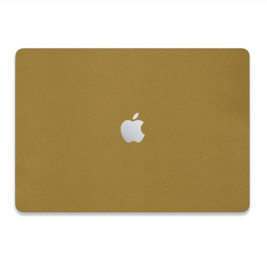 Folie Skin Compatibila cu Apple MacBook Pro 16 2021  Wrap Skin Gold Matt