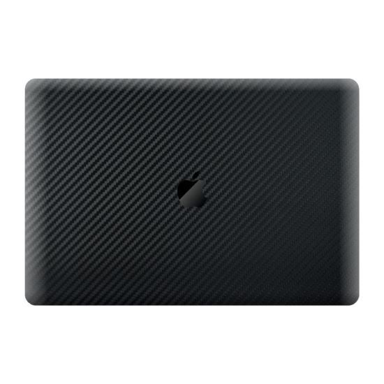 Folie Skin Compatibila cu Apple MacBook Pro Retina 15 (2012/2015) - Wrap Skin Carbon Black