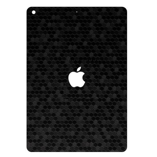 Folie Skin Compatibila cu Apple iPad 8 10.2 (2020) - ApcGsm Wraps HoneyComb Black
