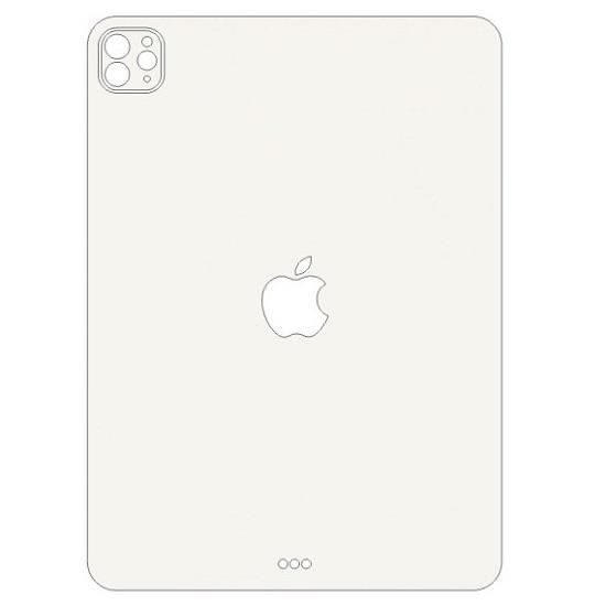 Folie Skin Compatibila cu Apple iPad Pro 11 (2020) - ApcGsm Wraps Color White Matt