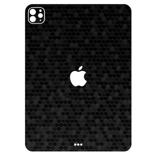 Folie Skin Compatibila cu Apple iPad Pro 11 (2020) - ApcGsm Wraps HoneyComb Black