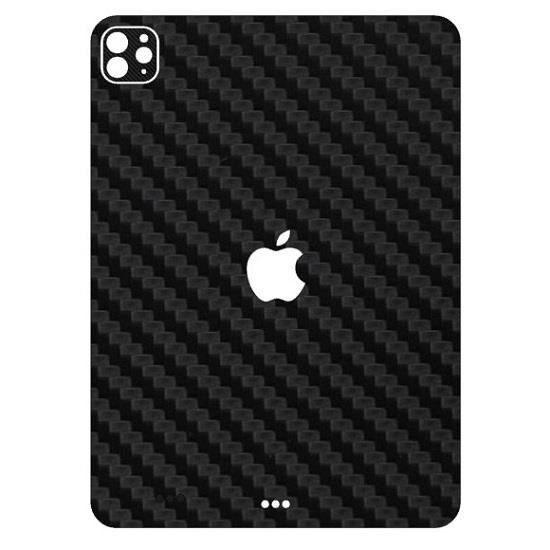 Folie Skin Compatibila cu Apple iPad Pro 12.9 (2020) - ApcGsm Wraps Carbon Black