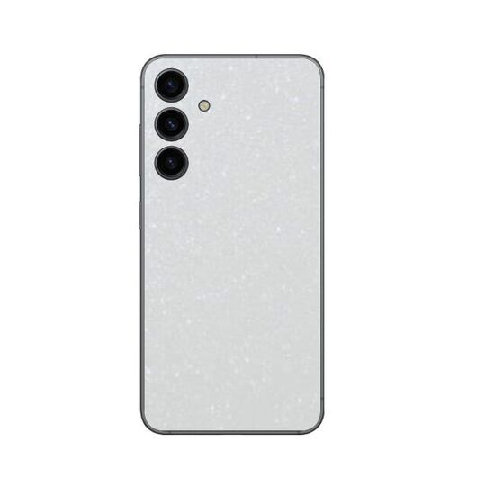 Set Doua Folii Skin Acoperire 360 Compatibile cu Samsung Galaxy S24 Plus Wrap Skin Crystal White