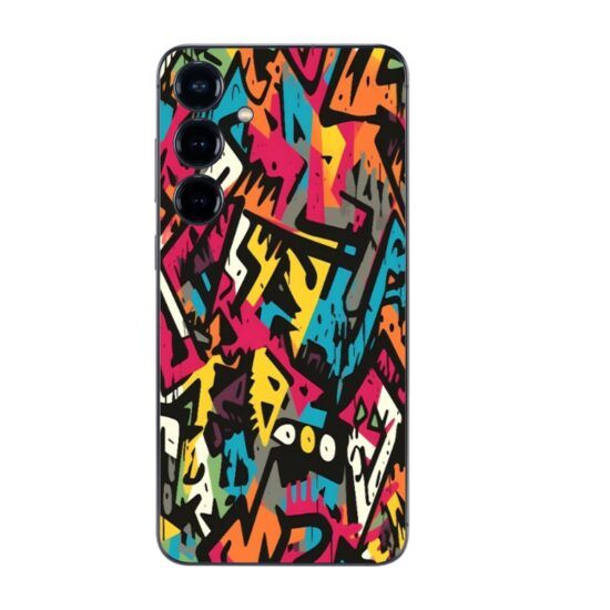 Folie Skin Compatibila cu Samsung Galaxy S24 Plus Wrap Skin Sticker Urban Graffiti 14