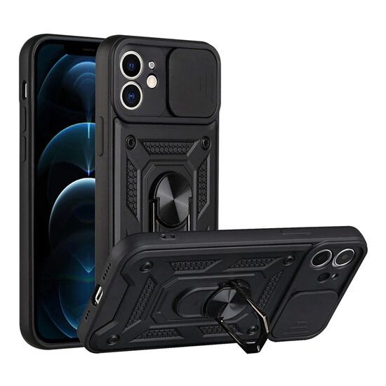 Husa Compatibila cu iPhone 11 - Techsuit CamShield Series - Black