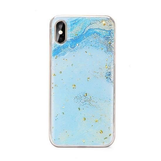 Husa Compatibila cu Apple iPhone 6,iPhone 6S- iberry Marble Glitter Jade