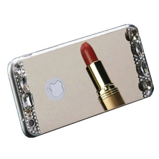 Husa i-berry Mirror Diamod Auriu Pentru IPhone 6,6s