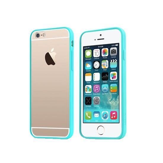 Husa Bumper Compatibila cu Apple iPhone 6,iPhone 6S- Usams Edge Color Series Green