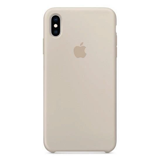 Husa Silicon Compatibila cu Apple iPhone XS Max - Apple Case MRWJ2ZM/A Stone