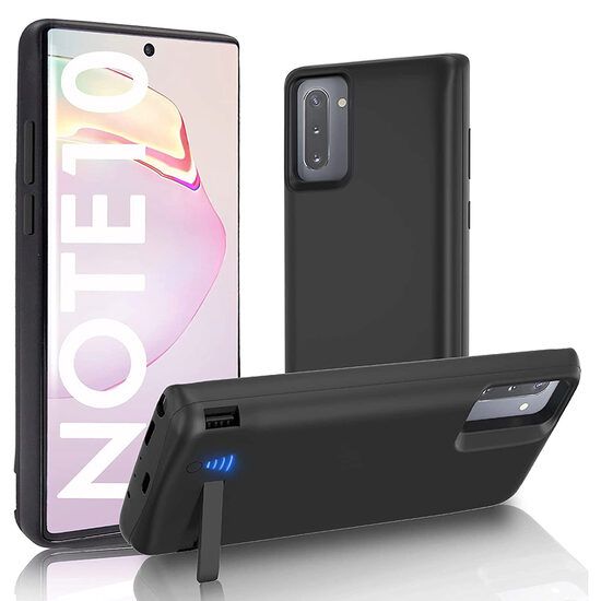 Husa Compatibila cu Samsung Galaxy Note 10 4G / Note 10 5G cu Baterie de 5000mAh Techsuit Power Pro Negru
