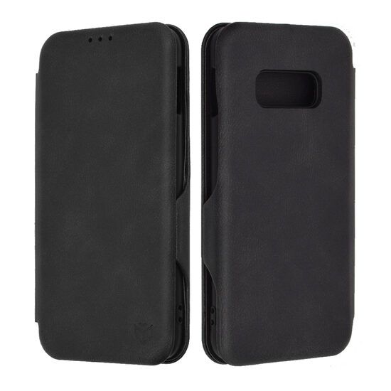 Husa pentru Samsung Galaxy S10e Techsuit Safe Wallet Plus, Negru
