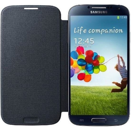 Husa Flip Originala Samsung Galaxy S4 I9500 - Albastru