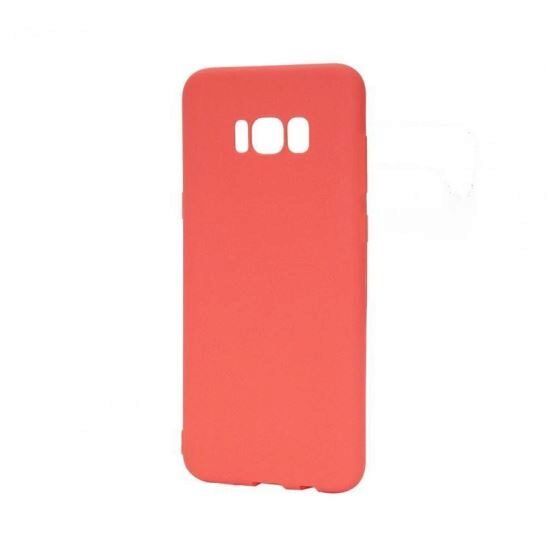 Husa Iberry Super Slim 0,3 mm Rosu Matt Pentru Samsung Galaxy S8 Plus G955