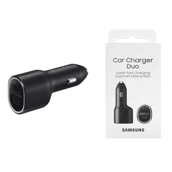 Incarcator Auto USB, Type-C, Fast Charging 40W - Samsung (EP-L4020NBEGEU) Negru