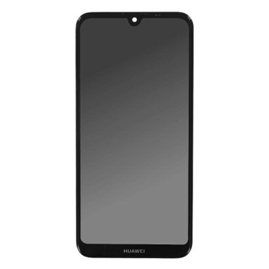 Ecran cu Touchscreen si Rama Compatibil cu Huawei Y7 (2019) - OEM (606871) - Black