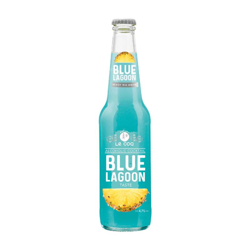 Cocktail Blue Lagoon, 4.7% alcool, 0.33 l