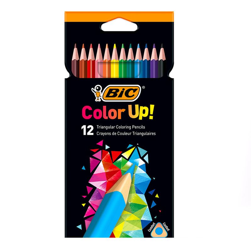 Set 12 creioane colorate BIC Color Up