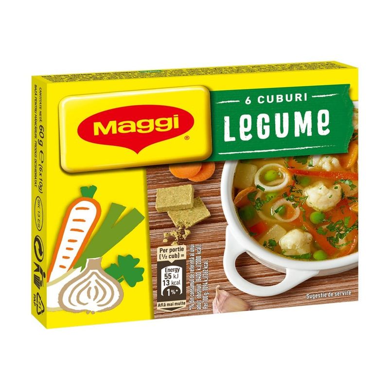 Cub Maggi cu gust de legume 60 g