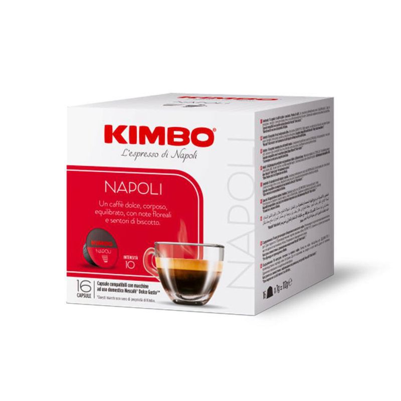 Cafea capsule Kimbo Napoli Dolce Gusto, 16 capsule