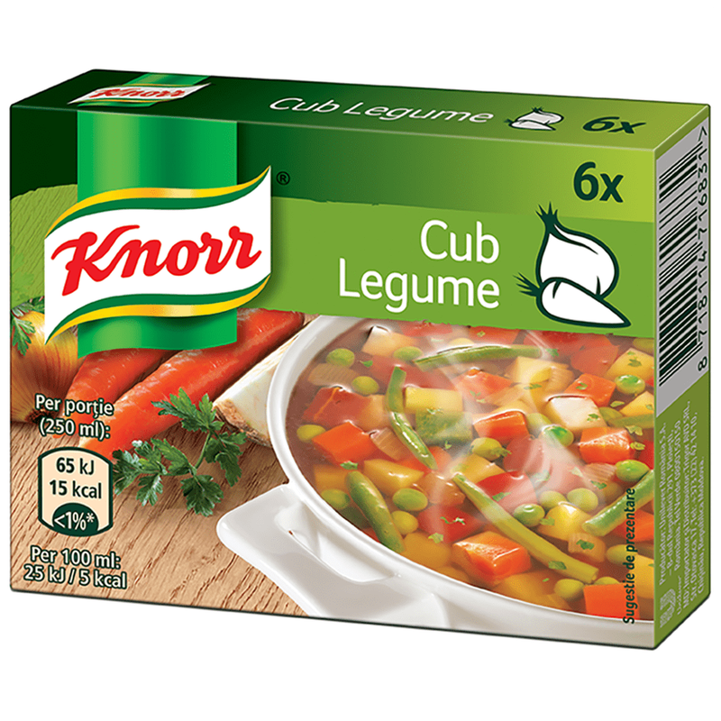 Cub Knorr 3l, cu gust de legume 54 g