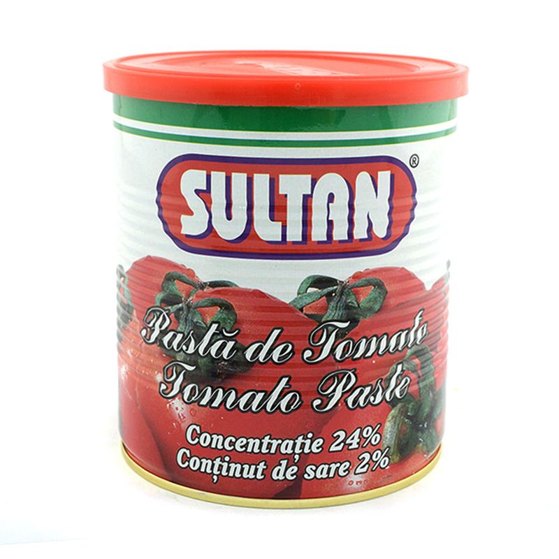 Pasta de tomate Sultan, concentratie 24%, 800 g