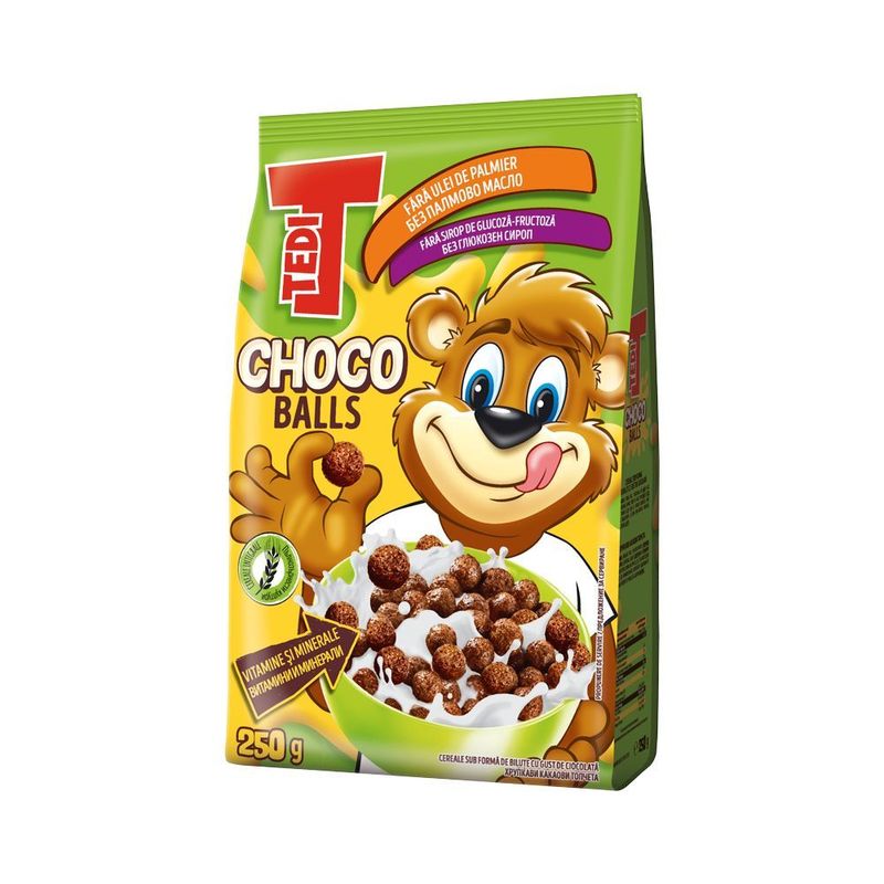 Cereale de ciocolata Tedi, 250 g