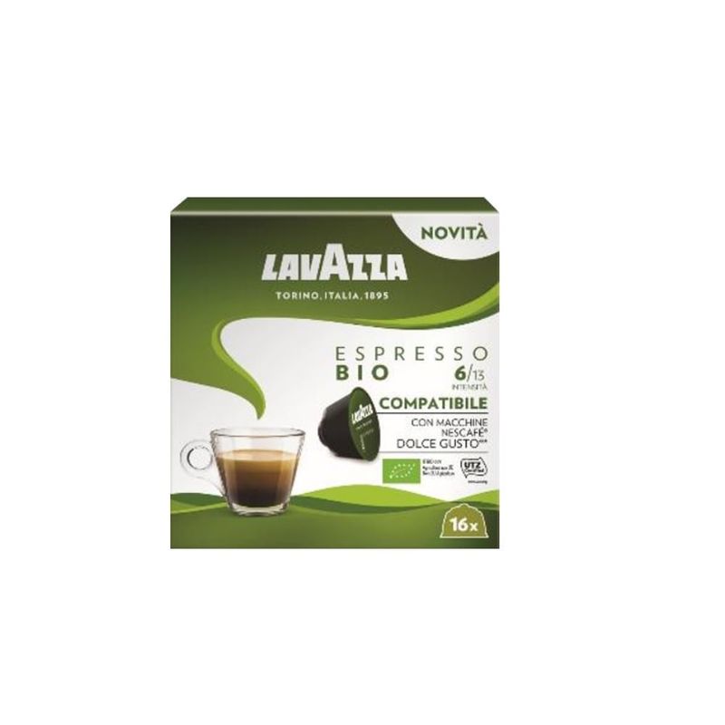 Cafea capsule BIO Lavazza Dolce Gusto, 16 capsule