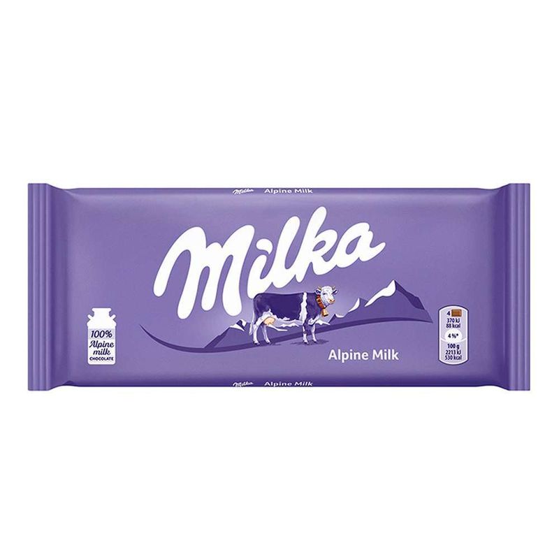 Ciocolata cu lapte Milka, 100 g
