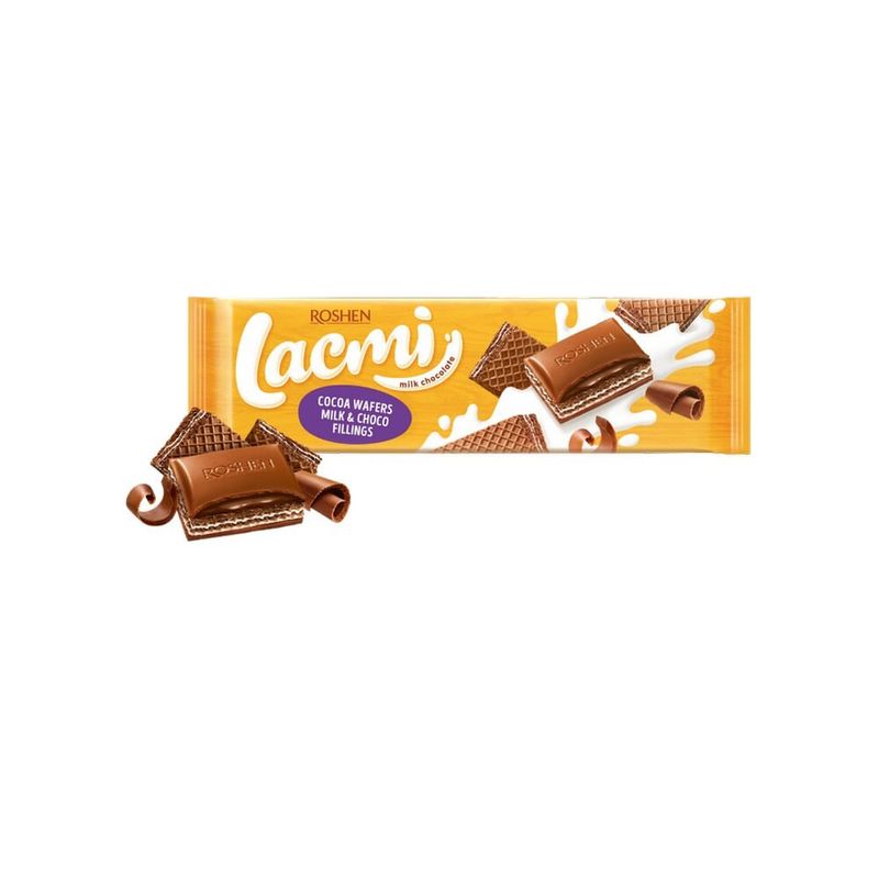 Ciocolata napolitana cu cacao Roshen Lacmi, 265 g