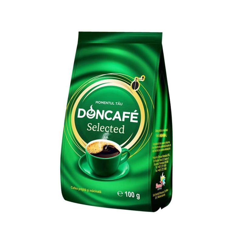 Cafea macinata si prajita Doncafe Selected, 100 g