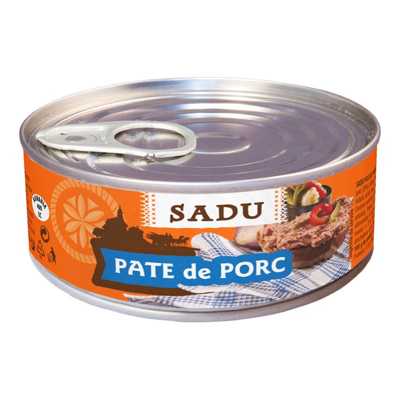 Pate taranesc de porc Sadu, 100g