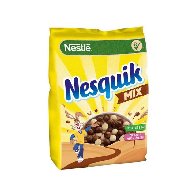 Cereale pentru micul dejun Nesquik Duo Nestle, 225 g