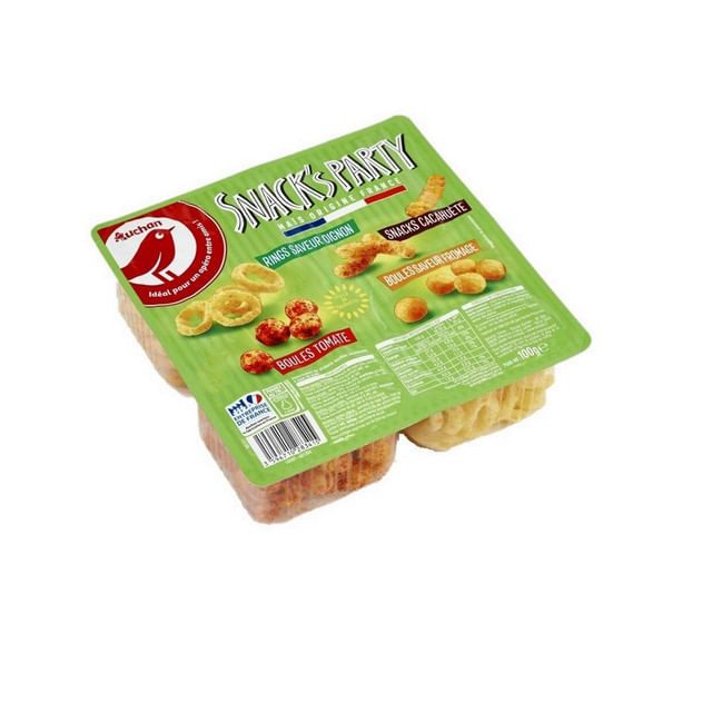 Snack party Auchan, 100 g